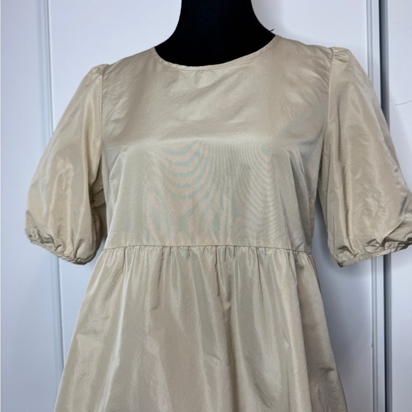 Aritzia Wilfred Babydoll Fantasy Dress Cream - Picture 4 of 9